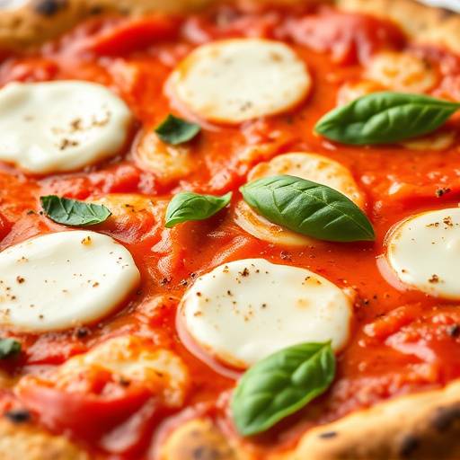 Margherita Pizza: A simple and delicious pizza with tomato sauce, mozzarella cheese, and fresh basil.